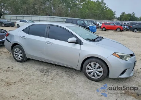 2016 Toyota Corolla L z USA, uszkodzony, nr VIN 2T1BURHE7GC514381